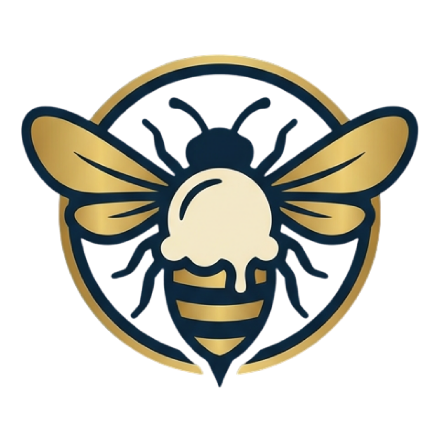 Bee Nice Cream logo